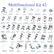 Load image into Gallery viewer, 42 PCS Domestic Sewing Machine Foot Presser Feet Kit Sewing Machine Accessories
