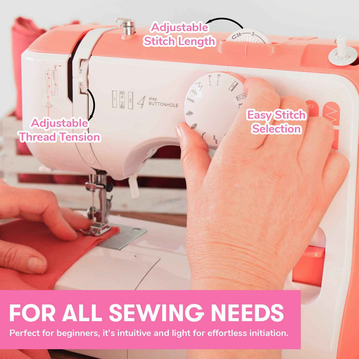 Lumina Linda - Beginner Sewing Machine – Luminasew